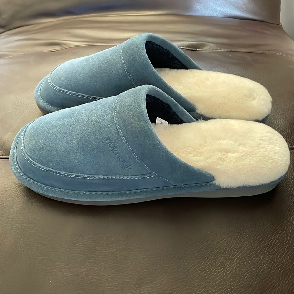 New Nuknuuk Men’s Leather Slippers